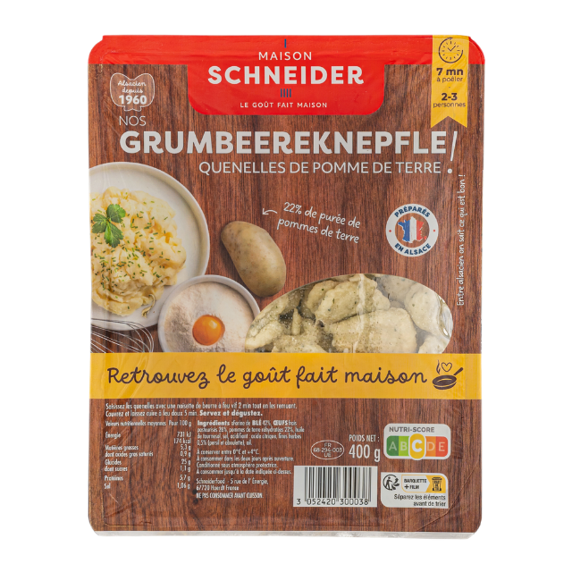 Grumbeereknepfle : quenelles de pommes de terre alsaciennes